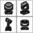 4Pcs 36 x 10W RGBW 4in1 LED Zoom Moving Head 360W Wash Stage Light DMX 15CH