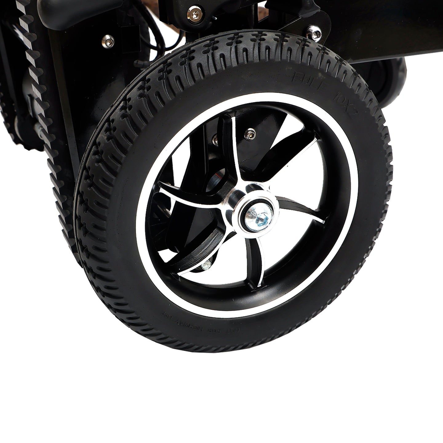 Motorized Stair-Climbing Wheelchair – Large Wheel Lift Chair for Disabled & Elderly