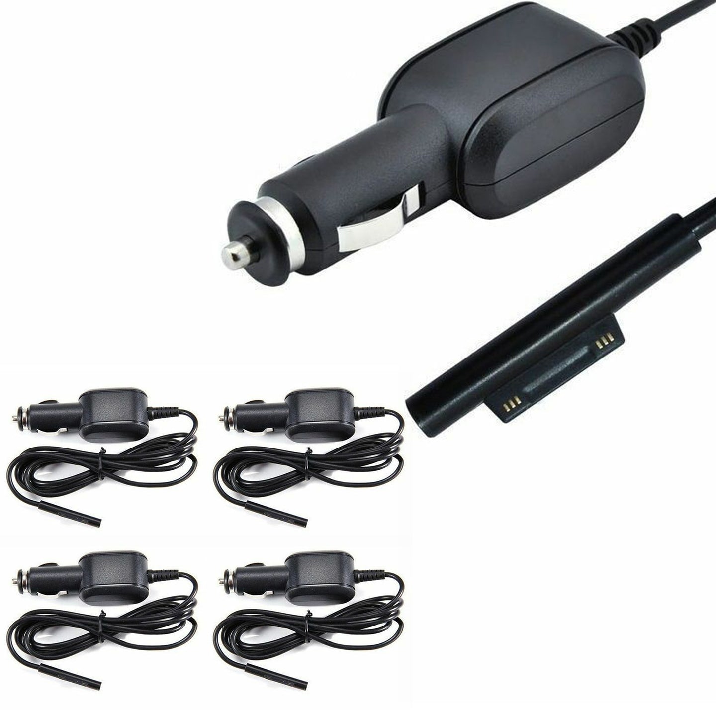 4x 12V Car Charger Cigarette Power Supply Adapter For Microsoft Surface Pro 4/ 3