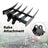 Mini Excavator Rake Attachment for 25mm Pins, 90mm Centers & 90mm Span, for Land Clearing & Root Removal