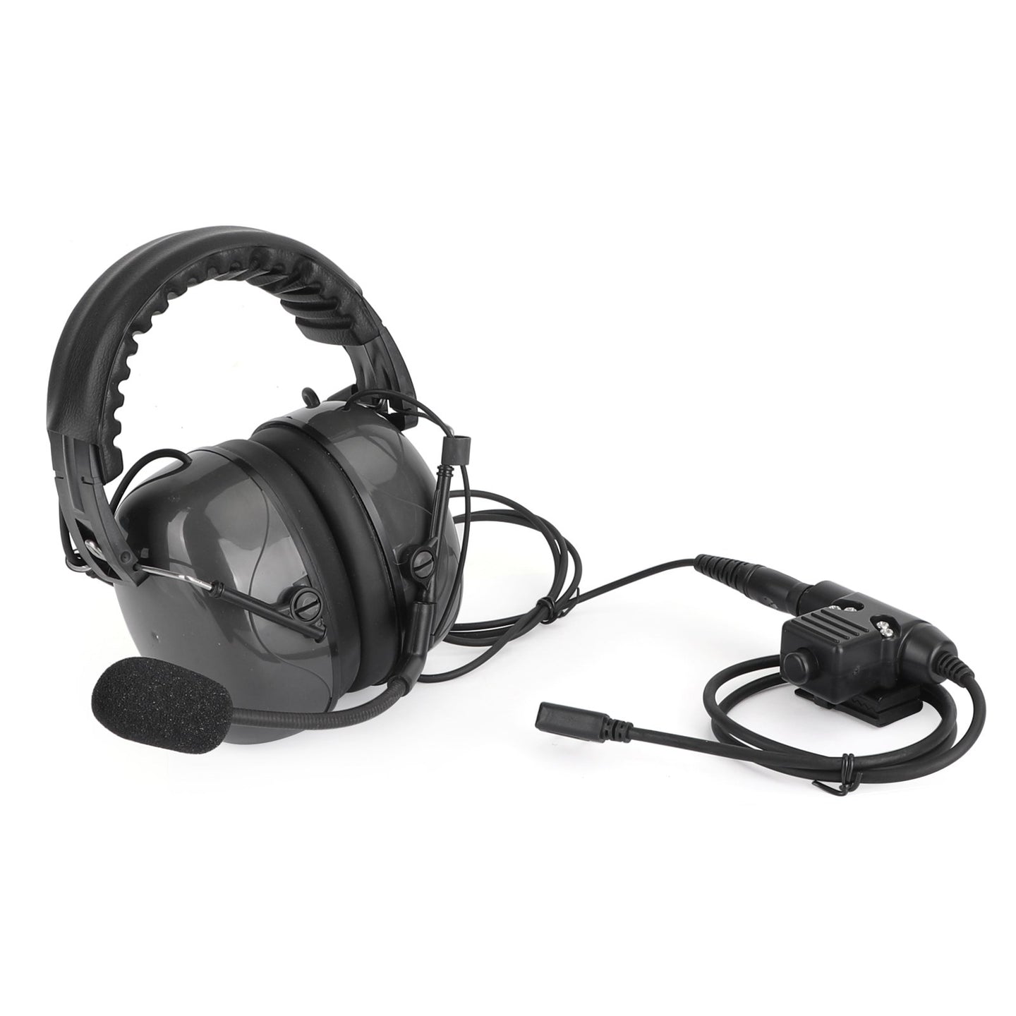 Noise Cancelling Adjustable Headset Fit for TK3107 TK3207 TK3160 BaoFeng UV5R