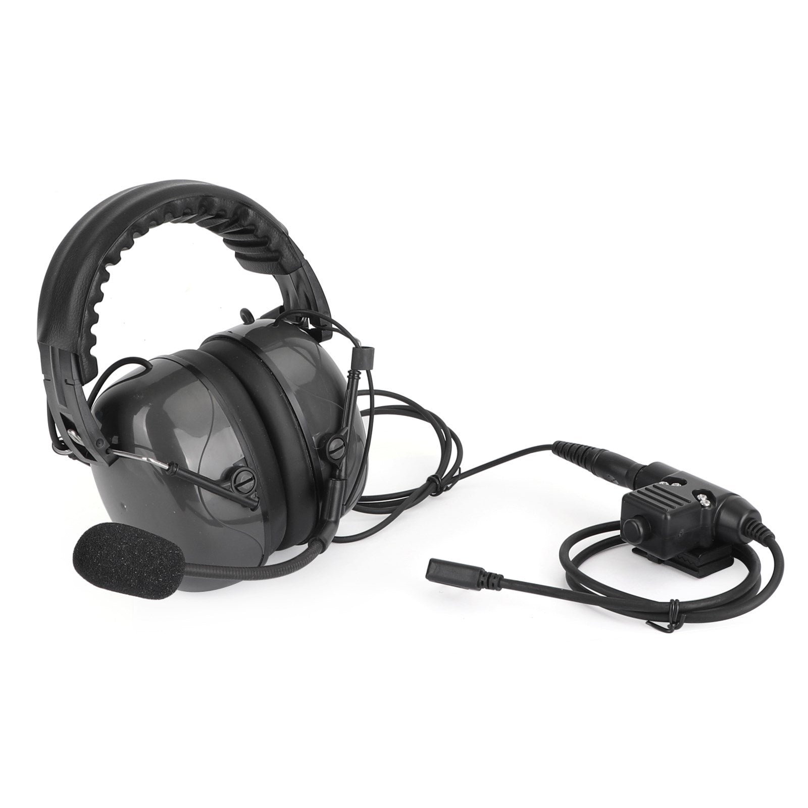 Noise Cancelling Adjustable Headset Fit for TK3107 TK3207 TK3160 BaoFeng UV5R