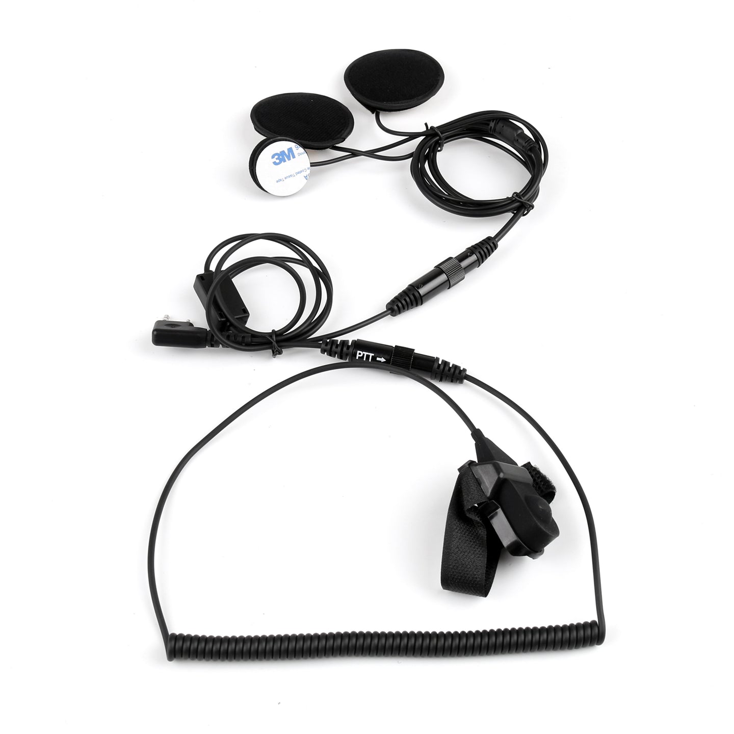 5x Helmet Tactical Motorcycle Race Headset PTT For Kenwood Baofeng Two Way Radio