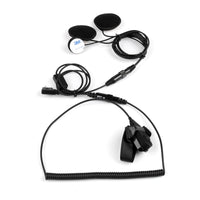 5x Helmet Tactical Motorcycle Race Headset PTT For Kenwood Baofeng Two Way Radio
