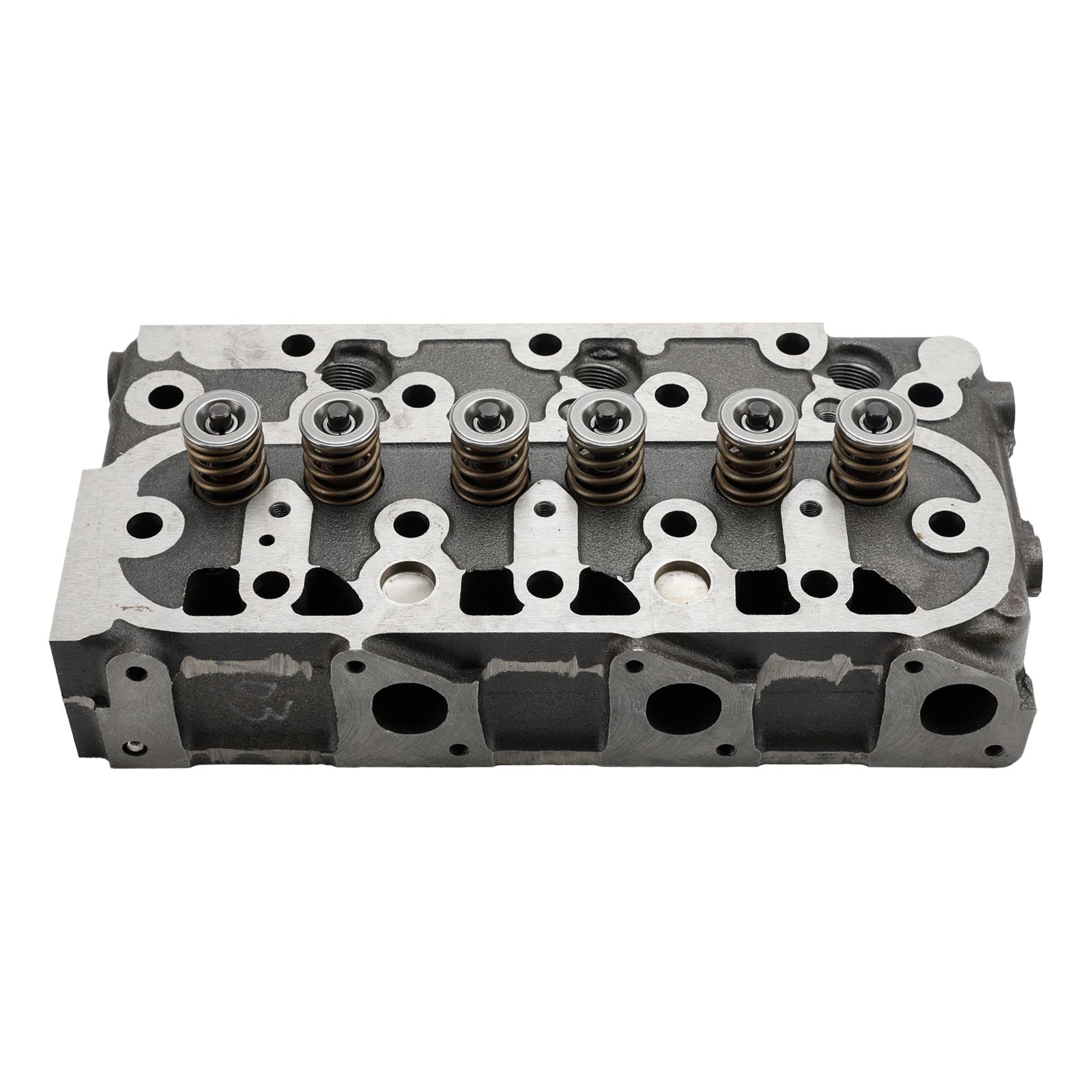 Complete Cylinder Head Assembly for Kubota D1005 Engine with Full Gasket Set, Replaces 16027-03043