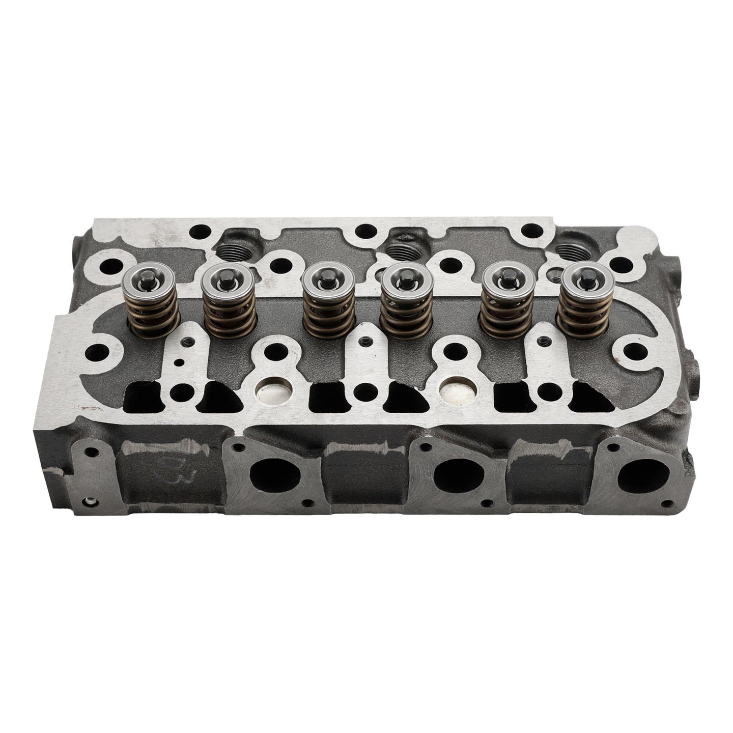Complete Cylinder Head Assembly for Kubota D1005 Engine with Full Gasket Set, Replaces 16027-03043