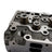 Complete Cylinder Head for Kubota V3300 Engine, Fits Bobcat S650 & Kubota SVL75, with 12 Valves Pre-Installed