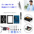 Raspberry Pi 4 Case with 3.5" Touchscreen, Aluminum Armor Case with Cooling Fan for Pi 4B, 3B+, 3B
