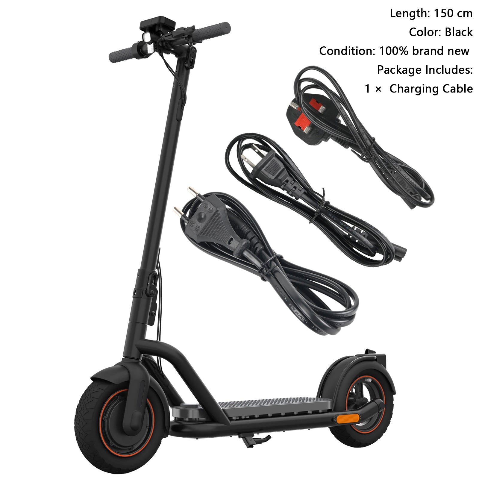 Charging Cable for Segway Ninebot MAX Electric Scooter G2/G30/G30P/P65/P100S