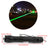 Military 100Miles 532nm Green Laser Pointer Pen Visible Beam + Battery +Star Cap