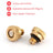 10-50pcs Brass Misting Nozzles Water Mister Sprinkle For Cooling System 0.016