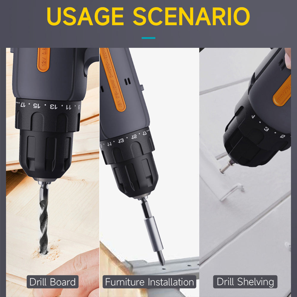 Multifunctional Home & Auto & Woodworkers Repair Tool Kit, Boxs-ABCDFGIH