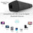 All-in-One Bluetooth Soundbar with Built-in Subwoofer for TV, Movies & Music
