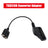 K Interface Headset Port Converter Cable for TK290 TK3180 TK380 TK480 TK481 TK490