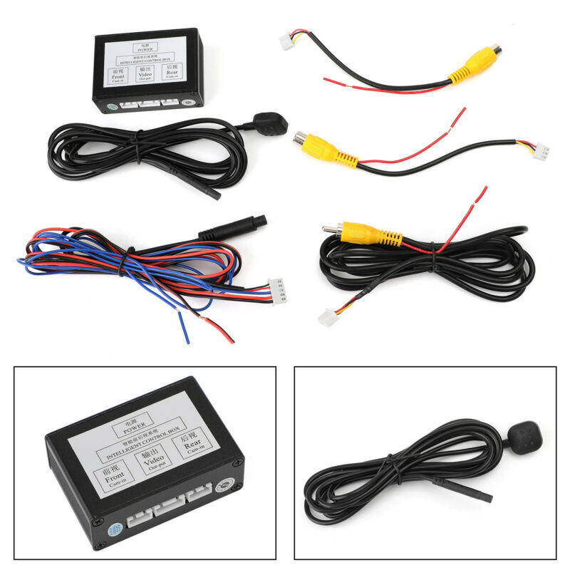 Universal Car Rear Parking Camera with 2-Channel Front/Rear View Switch Control Box – 1PC Backup Camera Kit