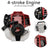 25cc 4-Stroke Gas Engine Replacement for Honda GX25, Fits Weed Eater, Brush Cutter & Trimmers