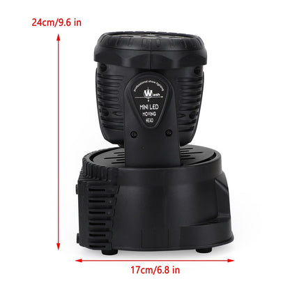 70W RGBW LED Moving Head Stage Light – 7x10W, DMX for DJ, Disco, Party & Stage