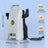 3200 PSI 1.8 GPM Electric Pressure Washer, 1400W High Power Cleaner with 2 Guns & 5 Nozzles for Cars, Patios, Decks