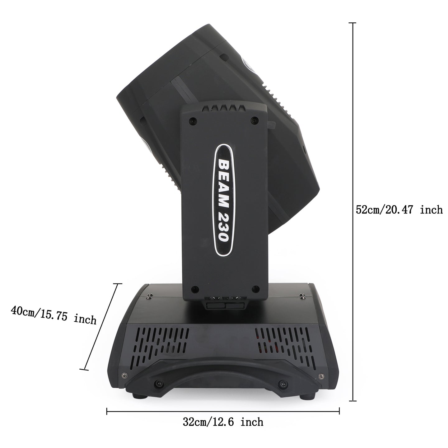 230W 7R Zoom Moving Head Beam Light – Sharpy with 8-Prism Strobe, DMX 16CH for Party & Stage