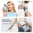 Magnetic Card Holder MagSafe Wallet 3 Card Holder RFID Protection iPhone Wallet Magnetic Strength Vegan Leather for iPhone 17/16/15/14/13/12 Series and Selected Samsung Devices