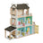 3Story Wooden Lighting Doll House With Balcony 20 Accessories Toy For 3+Year Kid