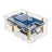 Orange Pi 4A Acrylic Case Orange Pi Transparent Protective Box with Cooling Fan
