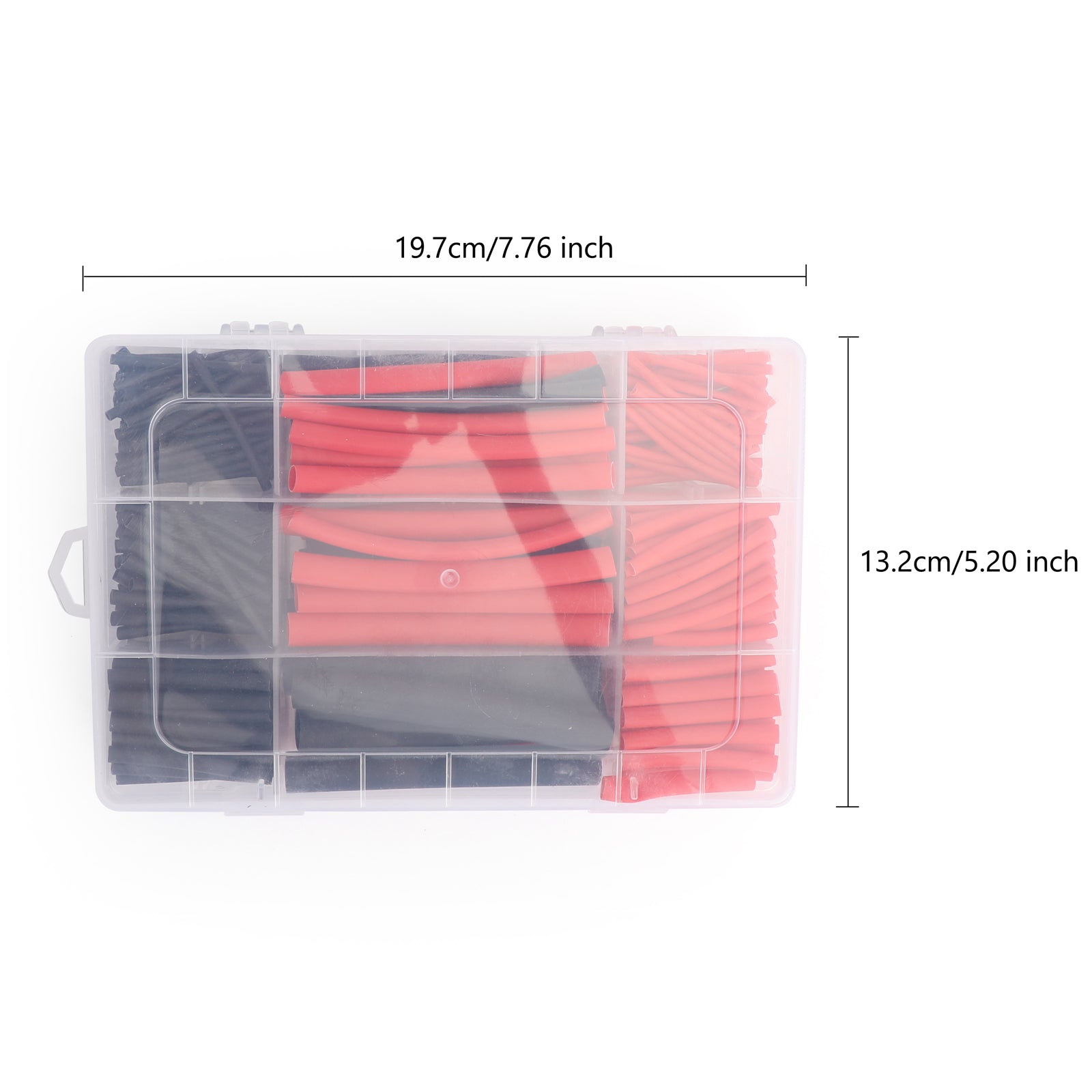 270PCS 3:1 Waterproof Dual Wall Adhesive Heat Shrink Insulation Shrinkable Tube Waterproof Wire Cable Sleeve Kit