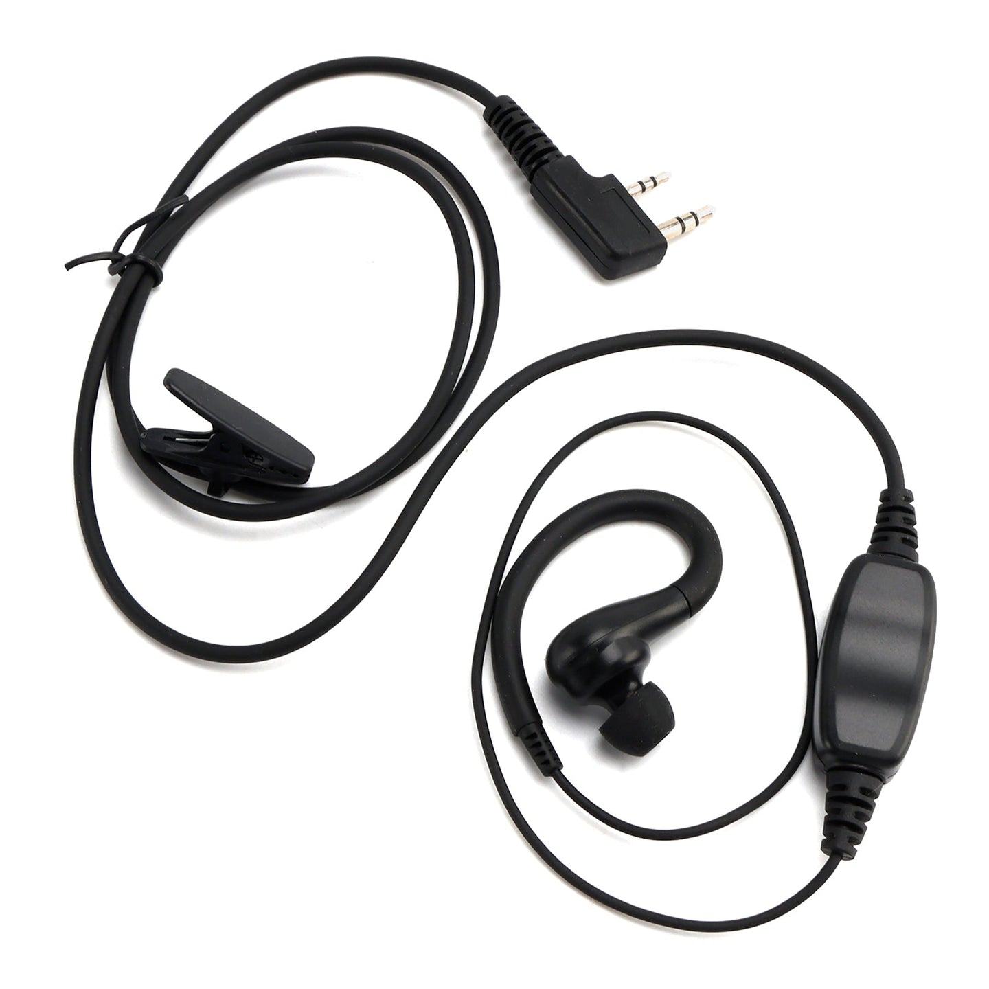 K-029 Two-Color 636 Earhook Headset For TK-240 THF7 TK-3178 KG669 TG-2AT LT-3288