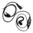 K-029 Two-Color 636 Earhook Headset For TK-240 THF7 TK-3178 KG669 TG-2AT LT-3288