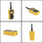 GY561 LCD Mini Handheld Frequency Counter Power Measure Tester Practical Meter