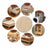 20mm STICK ON FURNITURE FELT PADS Anti-Skid Round Solid Oak Wood Floor Protector