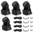 4Pcs 7 x10W Moving Head Stage Light 70W 7 LED RGBW DMX DJ Stage Party Lighting