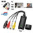 VHS to Digital Converter, USB 2.0 Video Capture Card to Convert VCR, Hi8 Tapes to DVD for PC/Windows 10