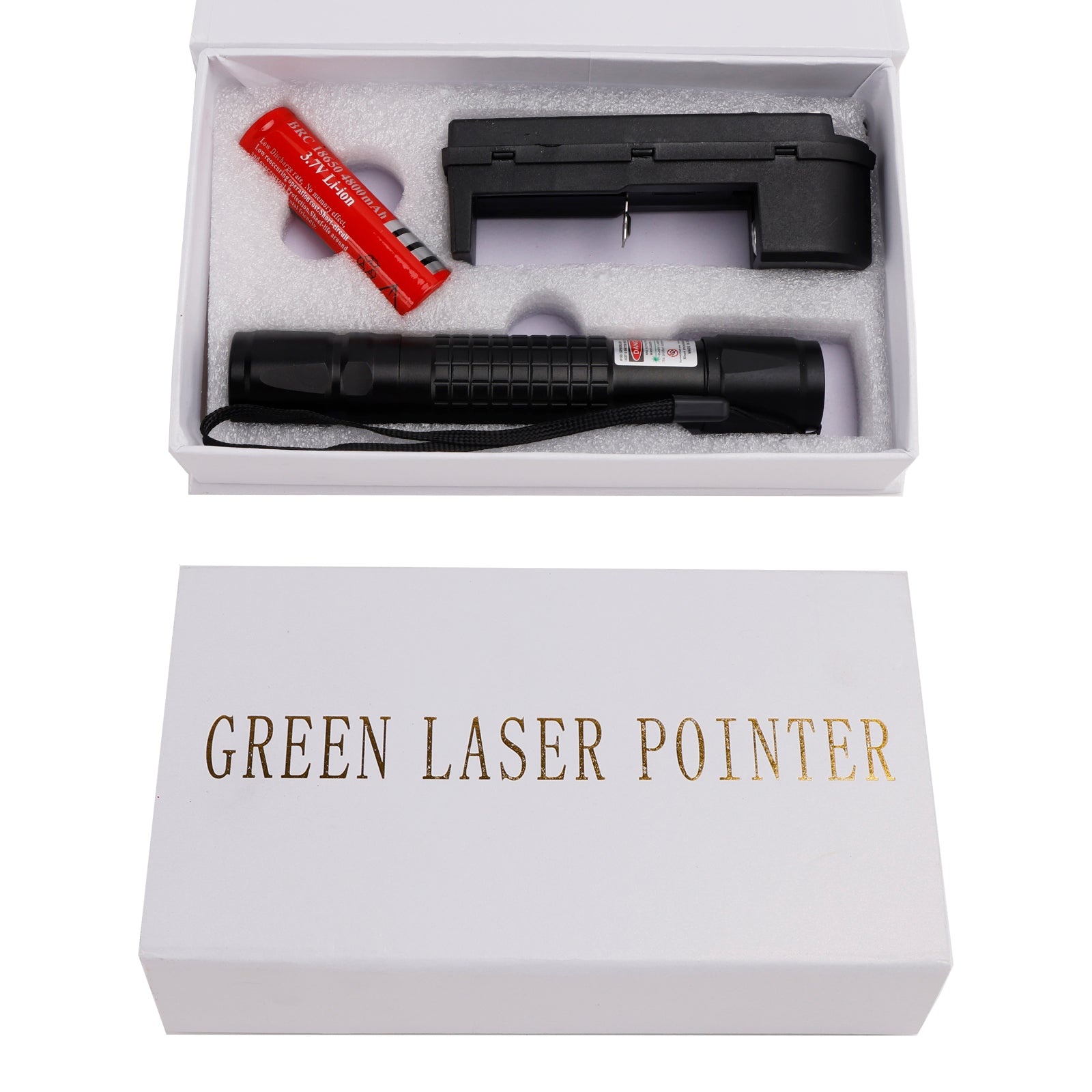 Tactical 5mw 405nm Blue Purple 18650 Laser Pointer Pen Visible Beam Light Lazer