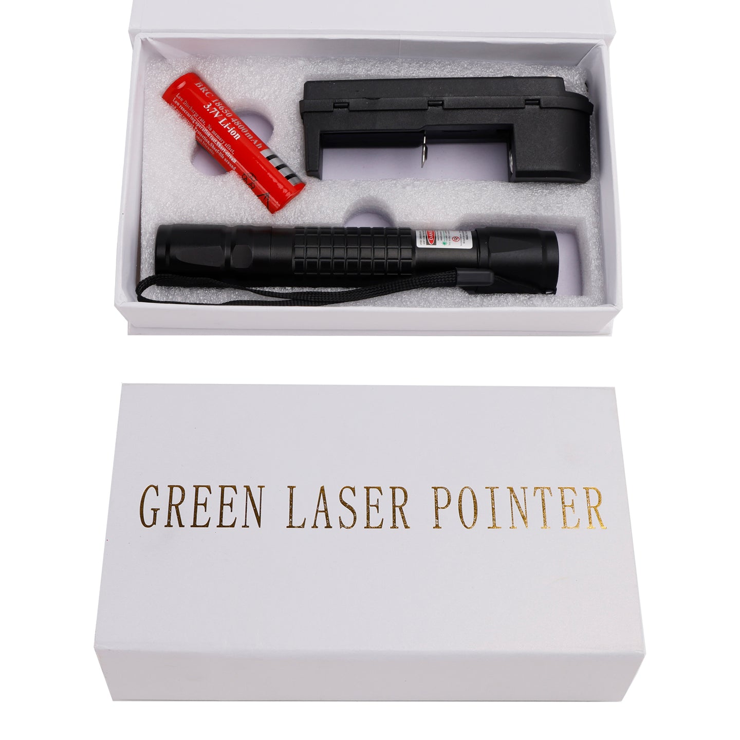 Tactical 5mw 405nm Blue Purple 18650 Laser Pointer Pen Visible Beam Light Lazer