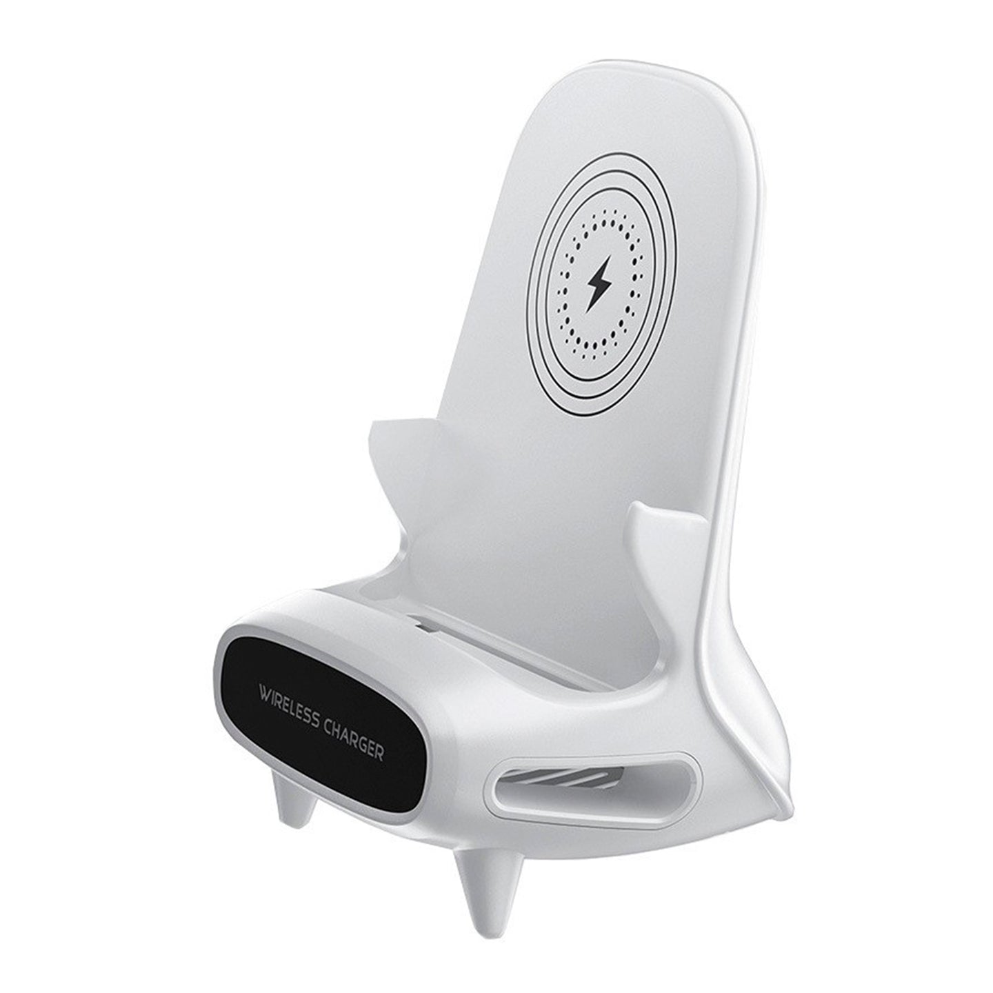 3 in 1 Mini Chair Wireless Fast Charger Phone Stand with Speaker Charging Stand