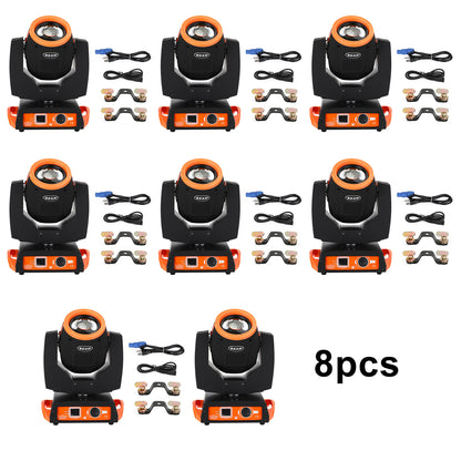 1/2/4/6/8 Pcs Beam Zoom Moving Head Stage Lighting Beam DMX Party DJ Lighting