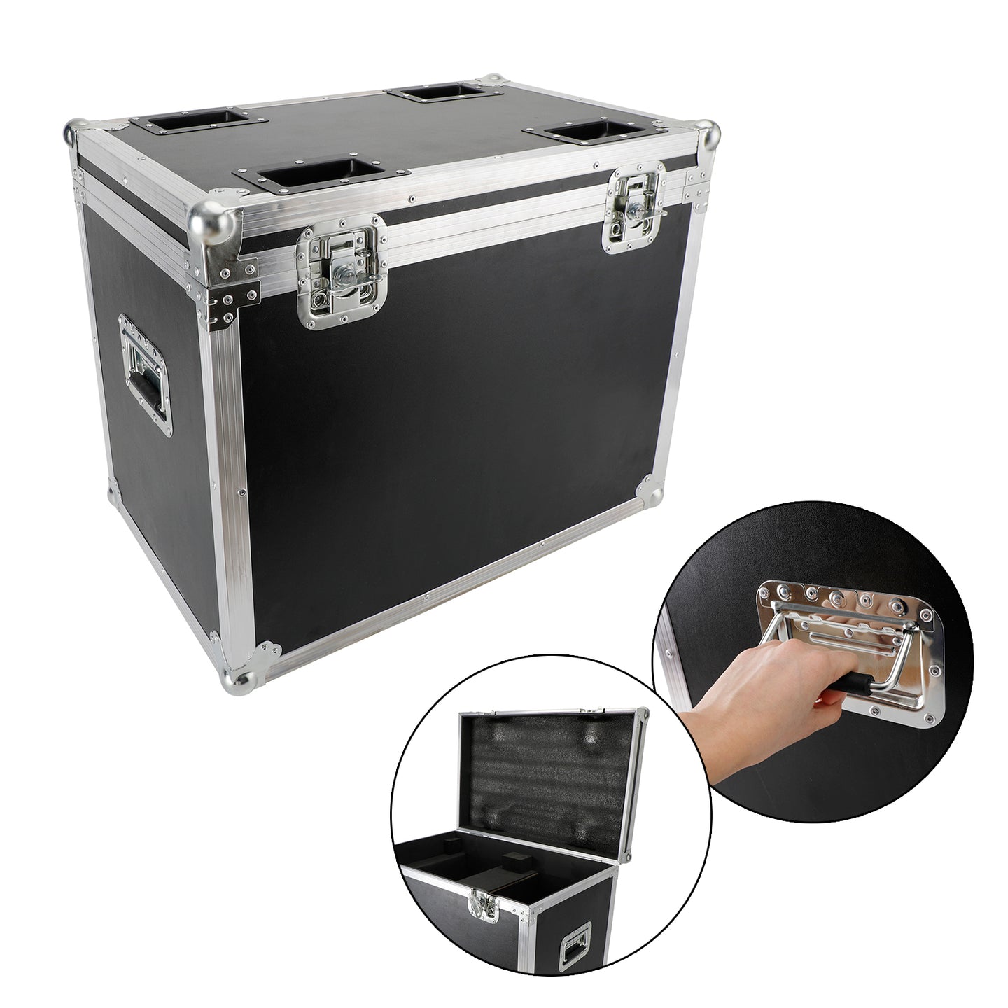 200W/230W Sharpy Moving Head Stage Light – Beam & Wash 2-in-1 with Flight Case for DJ Party & Event