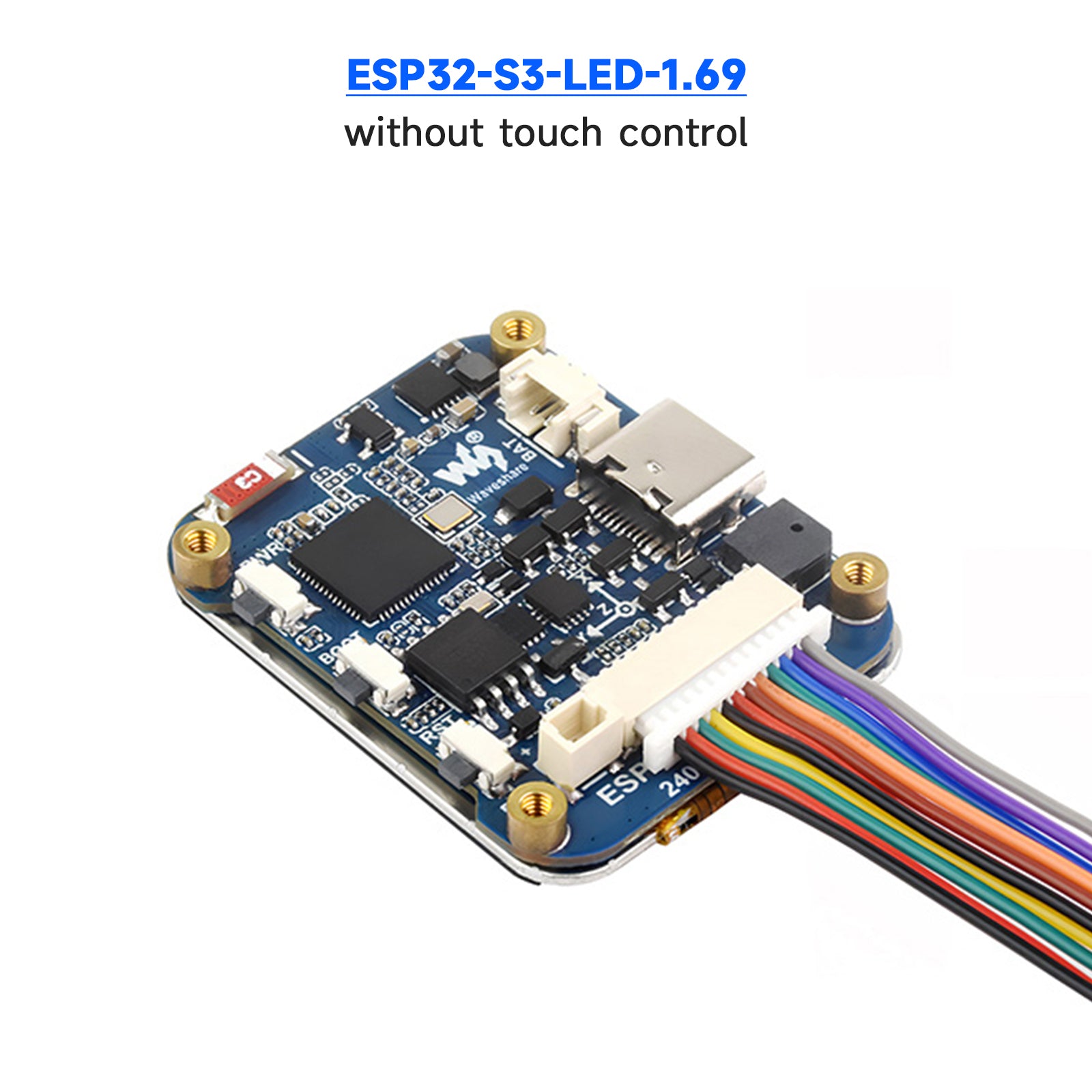 ESP32-S3 1.69inch Touch Screen Development Board 240MHz Processor 262K Color LCD
