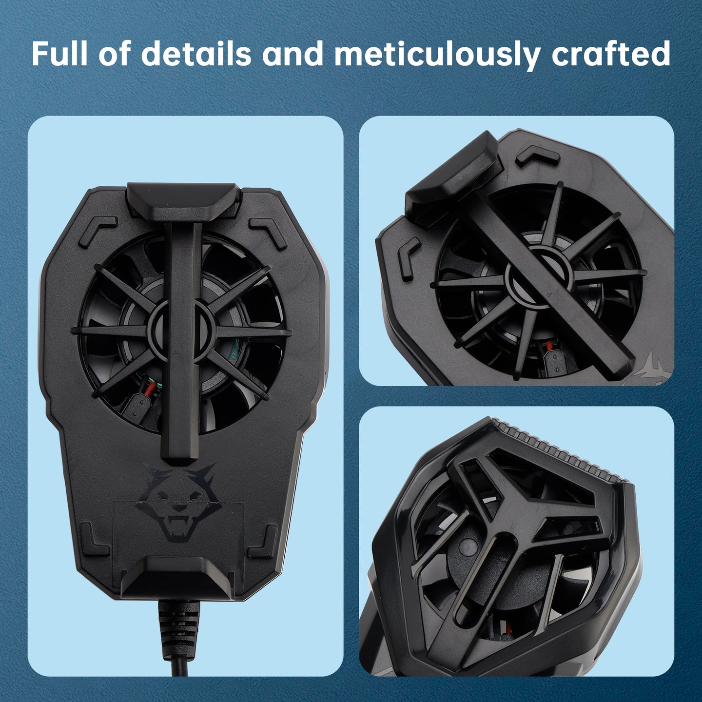 S-01 Mobile Phone Heatsink Back Clip Cooling Radiator for APPLE/Samsung/Xiaomi