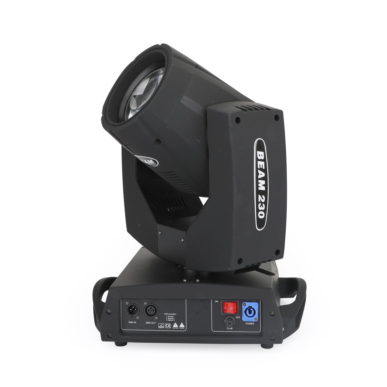 230W 7R Zoom Moving Head Beam Light – Sharpy with 8-Prism Strobe, DMX 16CH for Party & Stage