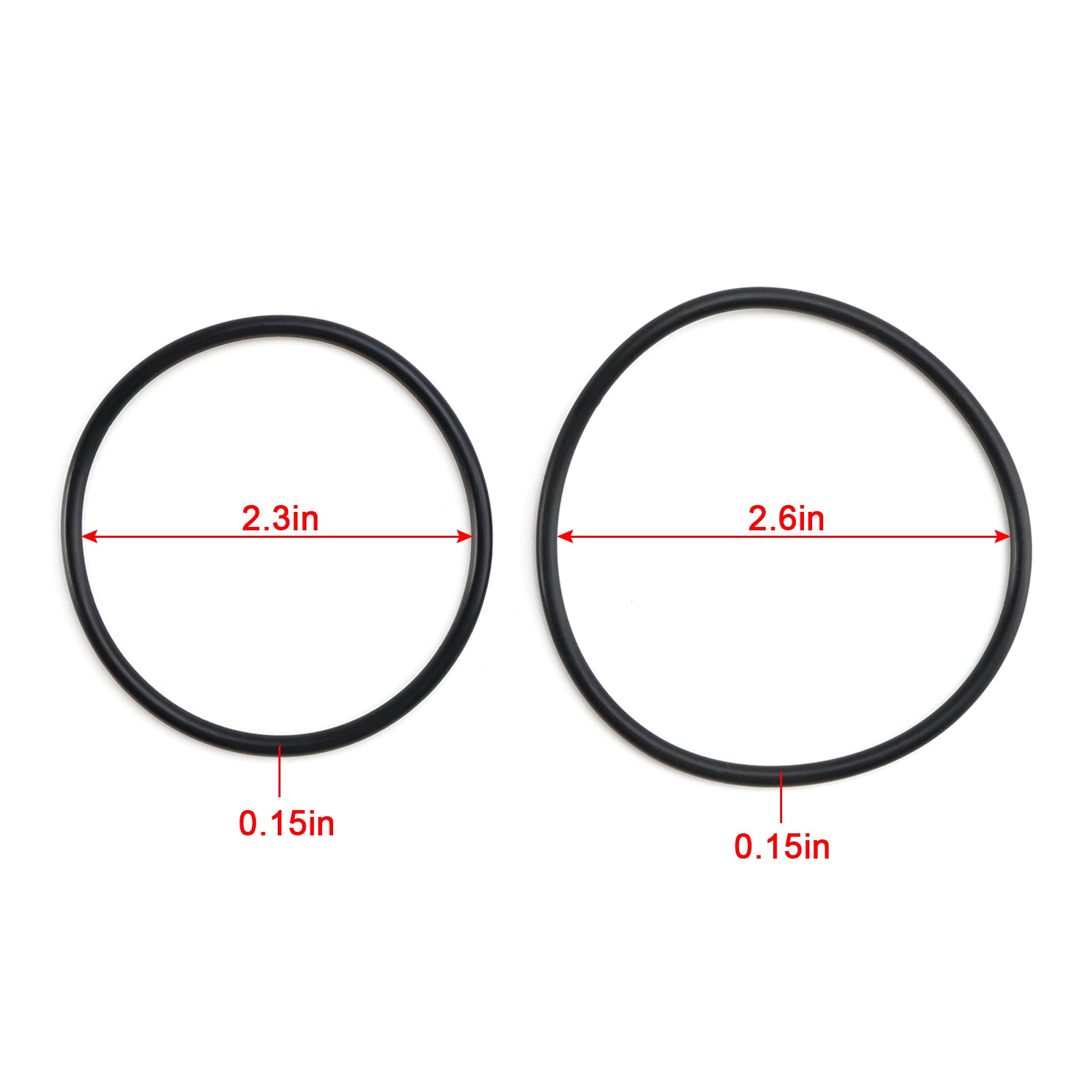 154247001 and 154246901 Dishwasher Circulation Pump O-Ring for Frigidaire