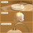 Dimmable Candle Warmer Lantern with Timer Candle Warmer Lamp with 2 Light Bulbs