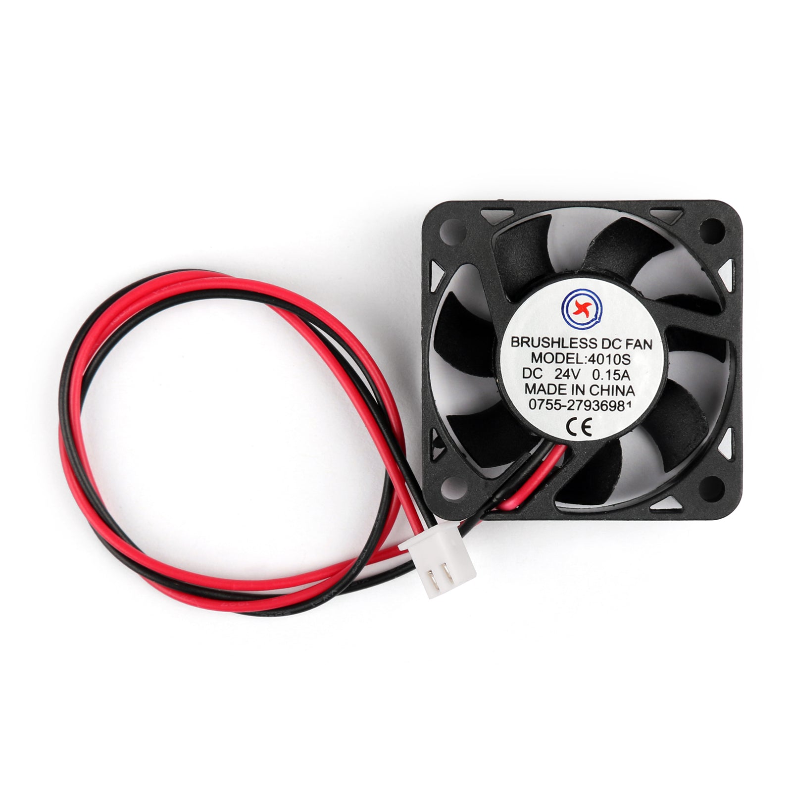 4Pcs DC Brushless Cooling PC Computer Fan 24V 4010s 40x40x10mm 0.15A 2 Pin Wire