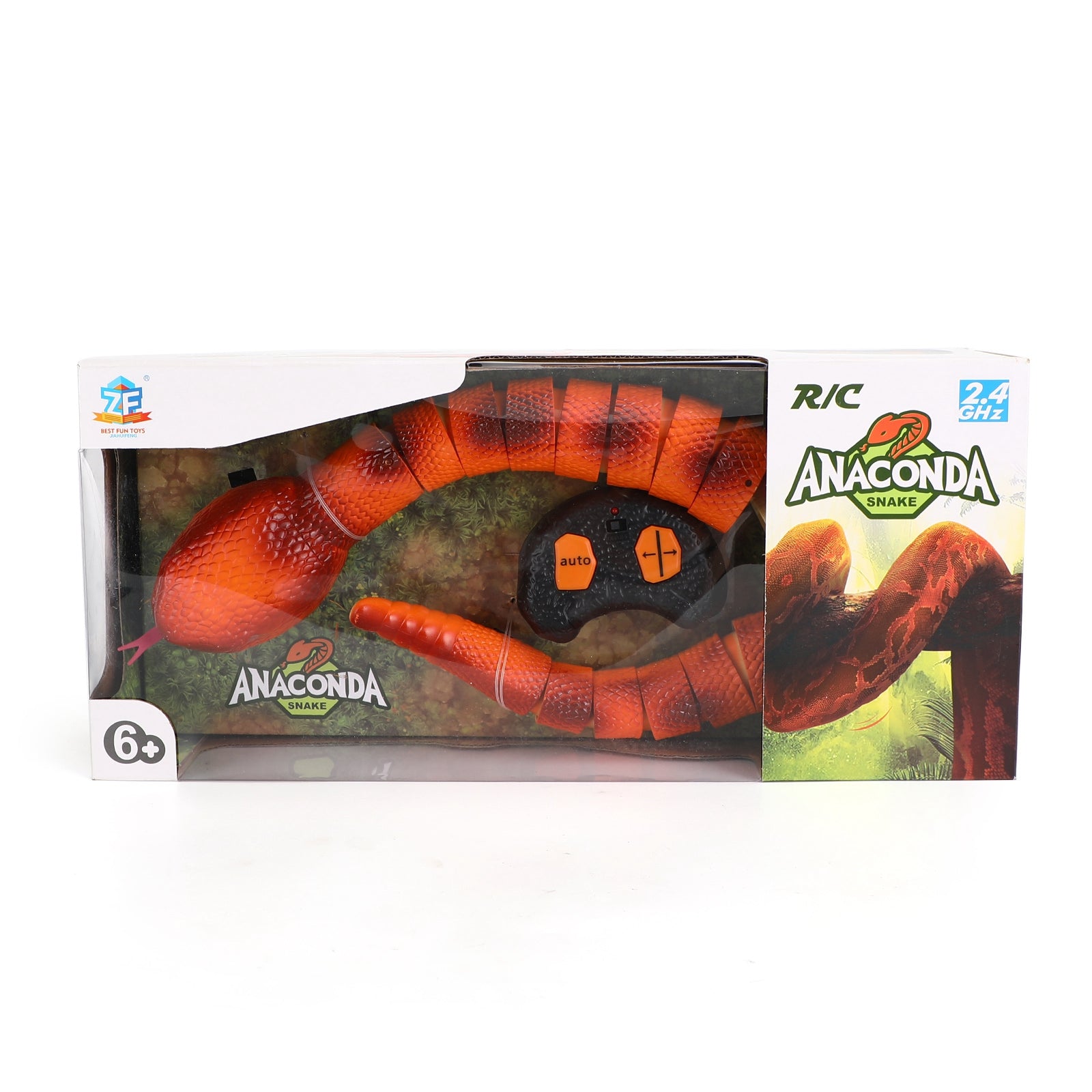 RC Anaconda Snake Remote Control Infrared Animal Prank Toy Gift For Children