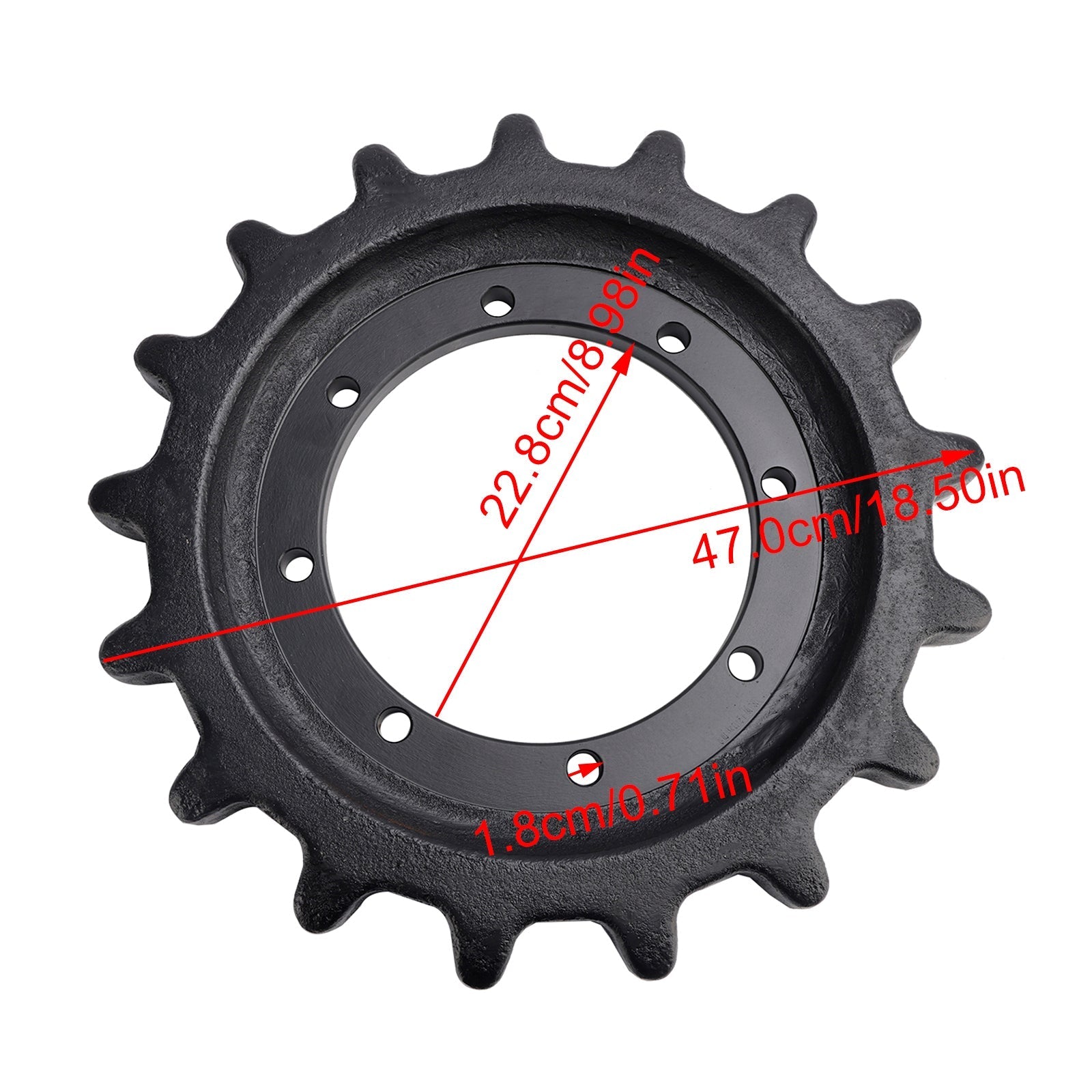 Drive Sprocket 87447232 Replacement for New Holland C175 C185 C190 C232 C332 C345 C337 C245