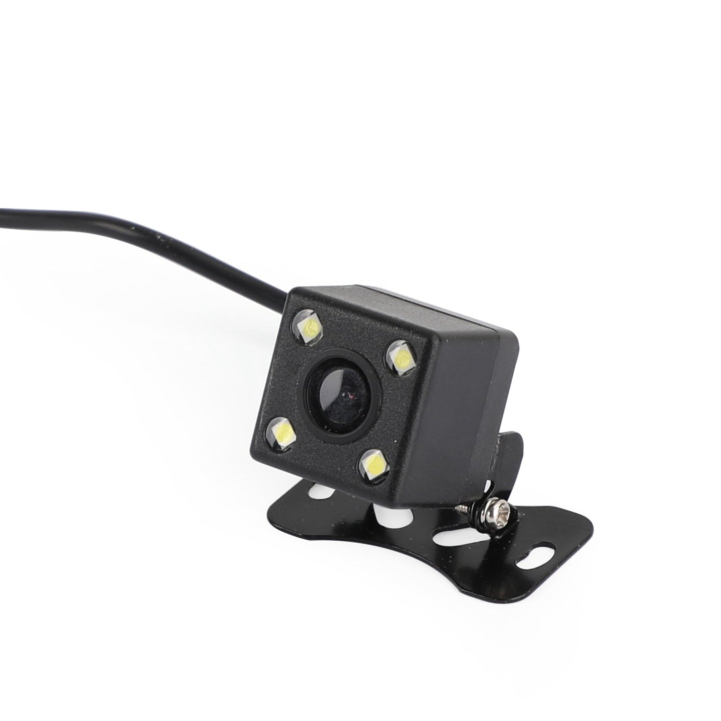 Universal 4 LED HD Reverse Backup CDD Camera Parking License Plate Camera
