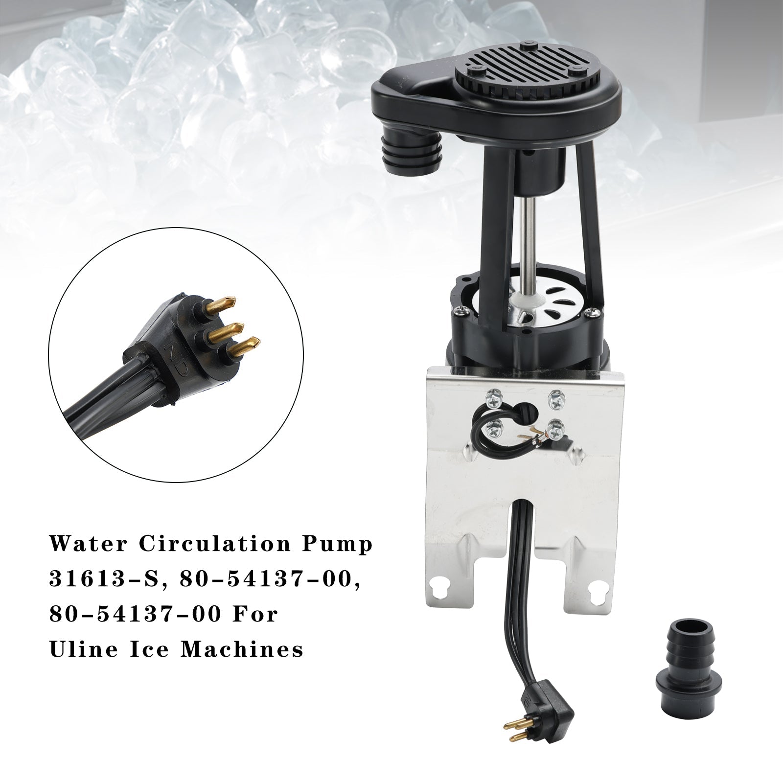OEM-Grade Water Circulation Pump 31613-S for Uline Ice Makers â€?Direct Replacement