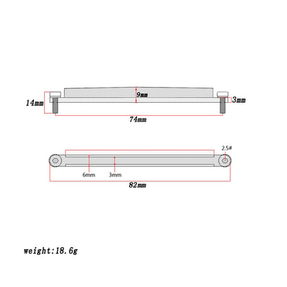 Adjustable Bridge Saddle Tools Nut Set For Acoustic Folk Guitar Accessories Part