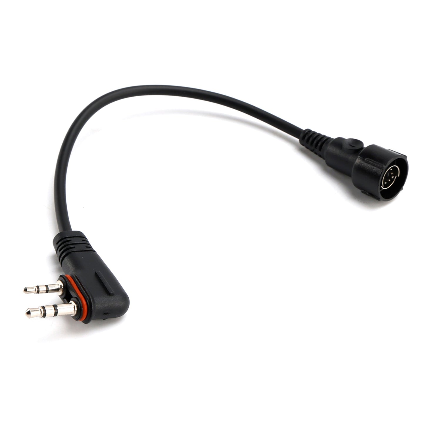 616-C2 Rear-Mounted Tactical Earhook Headset A24 Adapter Cable For A25CE A25N